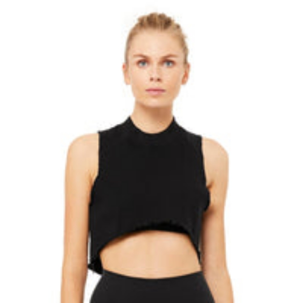 ALO Yoga | Effortless Sleeveless Crop Top | SZ M